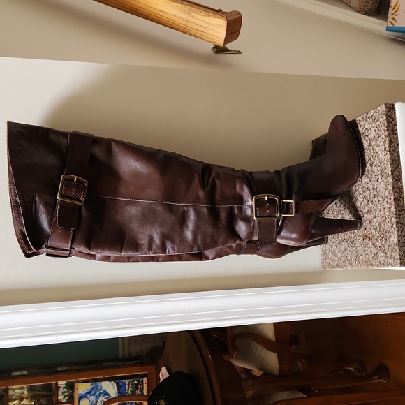 Coach Tall heeled Boots Q248 Monet.  SIZE 7B - Picture 4 of 12